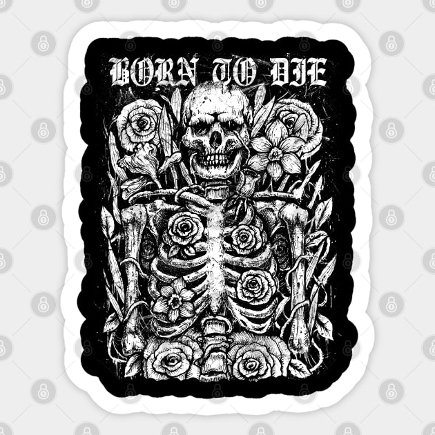 Born to die skull hoodie hot sale